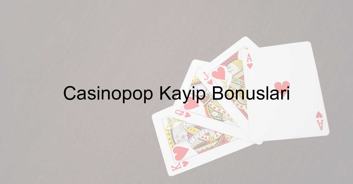 Casinopop Kayıp